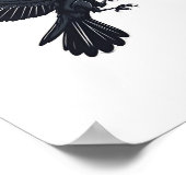 F Caw F Kreativer lässiger Stil Poster (Ecke)