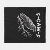 F-Caw-F Kreativstil Fleecedecke (Vorderseite (Horizontal))