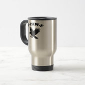 F-Caw-F Kreativstil Reisebecher (Vorderseite Links)