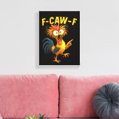 F Caw F Leinwanddruck (Insitu (Wohnzimmer))
