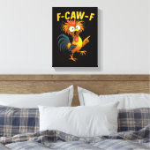 F Caw F Leinwanddruck (Insitu (Schlafzimmer))