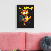 F Caw F Leinwanddruck (Insitu (Wohnzimmer))