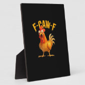 F-Caw-F Lustig Einzigartig Fotoplatte (Seite)