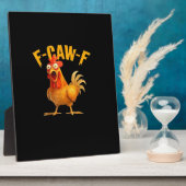 F-Caw-F Lustig Einzigartig Fotoplatte (Seite)