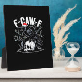 F-Caw-F Lustig Trendig Fotoplatte (Seite)