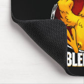 F-caw-f Lustige Angry Chicken mag mich nicht Probl Mousepad (Ecke)