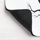 F-Caw-F Lustige Krähe Mousepad (Ecke)