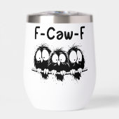 F-Caw-F Lustige Vogel-Zitate-Geschenke (Vorderseite)