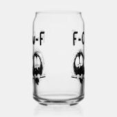F-Caw-F Lustige Vogel Zitate Geschenke  Dosenglas (Links)
