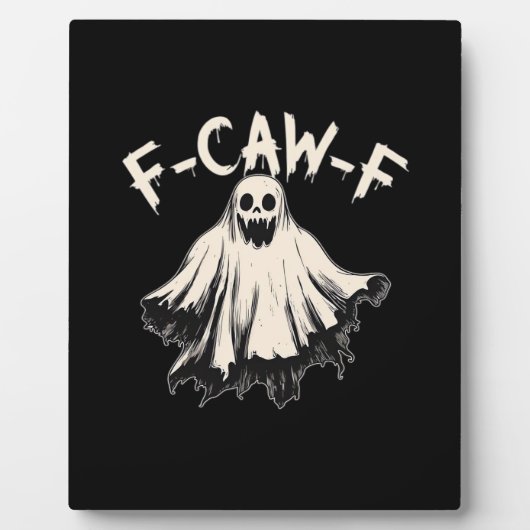F-Caw-F Lustiger Humor Cool Einzigartig Fotoplatte (Vorderseite)