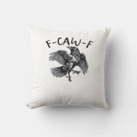 F Caw F Lustiger Krähe Vintage-Grafik