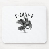F-Caw-F Lustiger Rabe Crow Spooky Season Kreative 