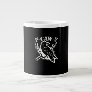 F-Caw-F Lustiger Rabe Vintage Krähe Sarkastischer  Jumbo-Tasse