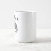 F-Caw-F Lustiger Schwarzer Rabe F-Caw-F Lustiger S Kaffeetasse (Mittel)