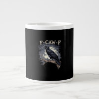 F Caw F Lustiger Vogel Krähe Kreative Casual Gesta