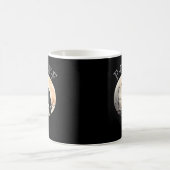 F Caw F Lustiger Vogel Mond Minimaler Sauberer Sti Kaffeetasse (Mittel)