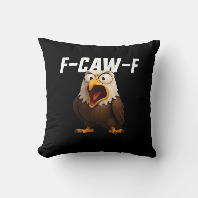 F-Caw-F Lustiges F-Caw-F Zubehör Kissen (Vorderseite)
