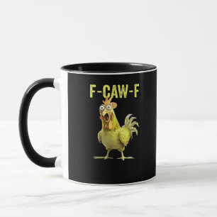 F-Caw-F Lustiges Huhn Klassisch Kreative Freizeitk Tasse