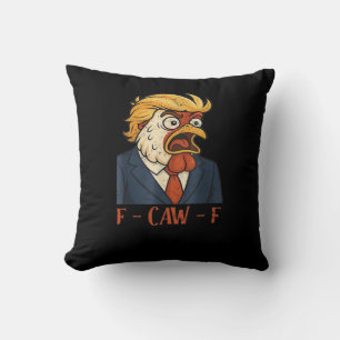 F-Caw-F Lustiges Huhn Klassisch Vintage Cool Kissen