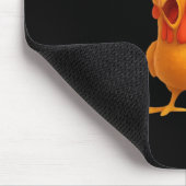 F Caw F Lustiges Hühner-Meme Moderne Trendstyle Mousepad (Ecke)
