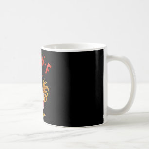 F-caw-f Lustiges Hühner-Shirt, Humor Meme-Shirts, Kaffeetasse
