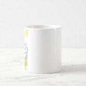 F-Caw-F Meme | Lustiger Hühnerwitz | Hahn Kaffeetasse (Mittel)