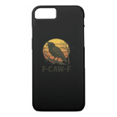 F-Caw-F Minimal Clean Case-Mate iPhone Hülle (Rückseite)