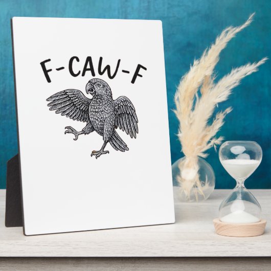 F Caw F Minimal Clean Design Fotoplatte (Seite)