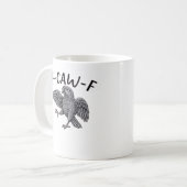 F Caw F Minimal Clean Design Kaffeetasse (Vorderseite Links)