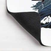 F-Caw-F Minimal Clean Mousepad (Ecke)