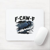 F-Caw-F Minimal Clean Mousepad (Mit Mouse)