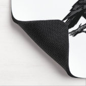 F-Caw-F Minimal Clean Mousepad (Ecke)