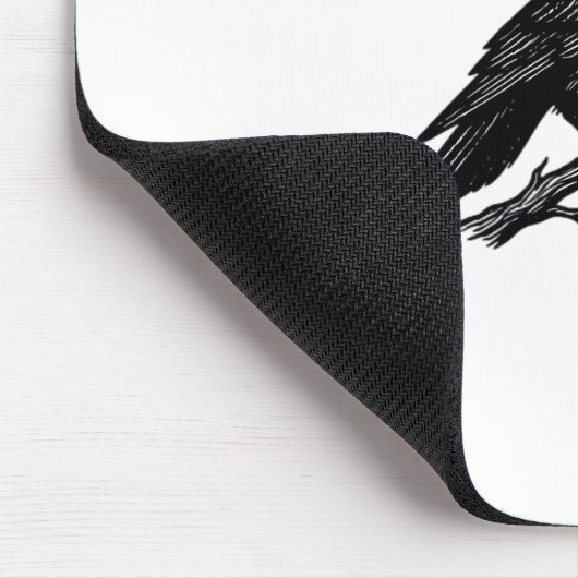 F-Caw-F Minimal Clean Mousepad (Ecke)