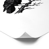 F-Caw-F Minimal Clean Poster (Ecke)