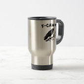 F-Caw-F Minimal Clean Reisebecher (VorderseiteRechts)