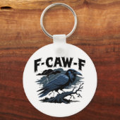 F-Caw-F Minimal Clean Schlüsselanhänger (Vorderseite)