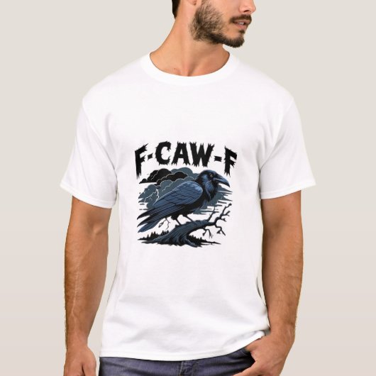F-Caw-F Minimal Clean T-Shirt (Vorderseite)