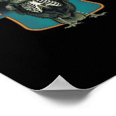 F-Caw-F Minimal Design Poster (Ecke)