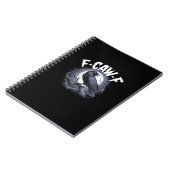 F-Caw-F Minimal Sauber Notizblock (Linke Seite)