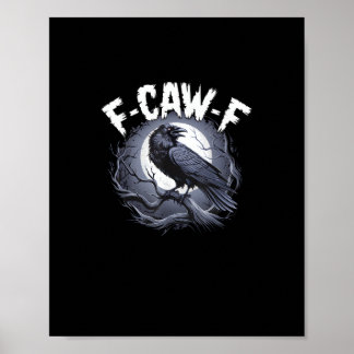 F-Caw-F Minimal Sauber Poster