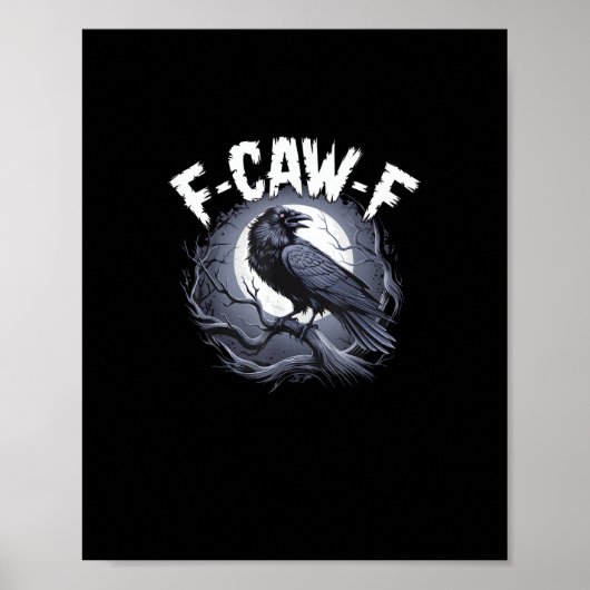F-Caw-F Minimal Sauber Poster (Vorne)