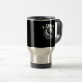 F-Caw-F Minimal Sauber Reisebecher (VorderseiteRechts)