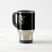 F-Caw-F Minimal Sauber Reisebecher (Vorderseite Links)