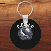 F-Caw-F Minimal Sauber Schlüsselanhänger (Vorderseite)