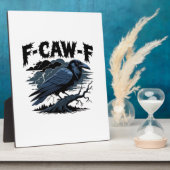 F-Caw-F Minimales Sauberes Design Fotoplatte (Seite)