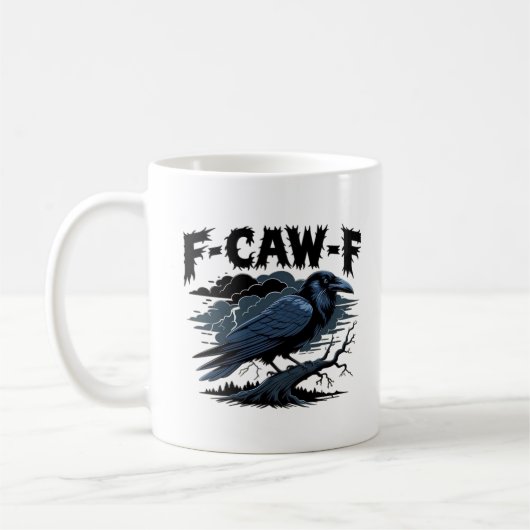 F-Caw-F Minimales Sauberes Design Kaffeetasse (Links)