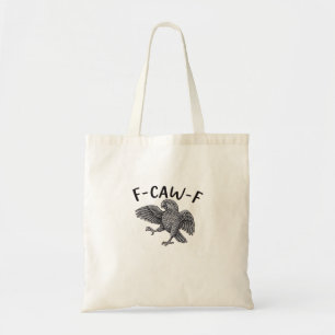 F Caw F Minimalistisches sauberes Design Tragetasche