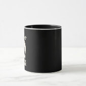F-Caw-F nicht vor meinem Kaffee Funny Raven Crow Tasse (Zentrum)