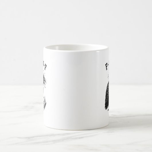 F Caw F No Kings In America Creative Style Kaffeetasse (Mittel)