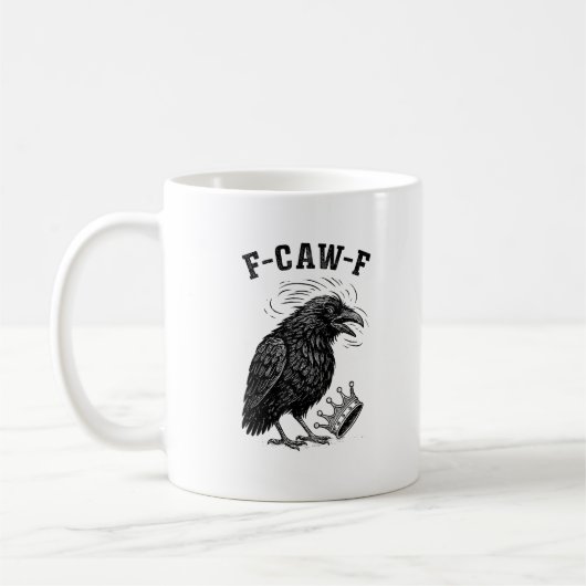 F Caw F No Kings In America Creative Style Kaffeetasse (Links)